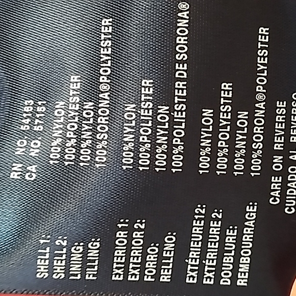 Tommy Hilfiger Hooded Packable Navy Puffer Coat. Size Medium  NWT - Picture 14 of 16